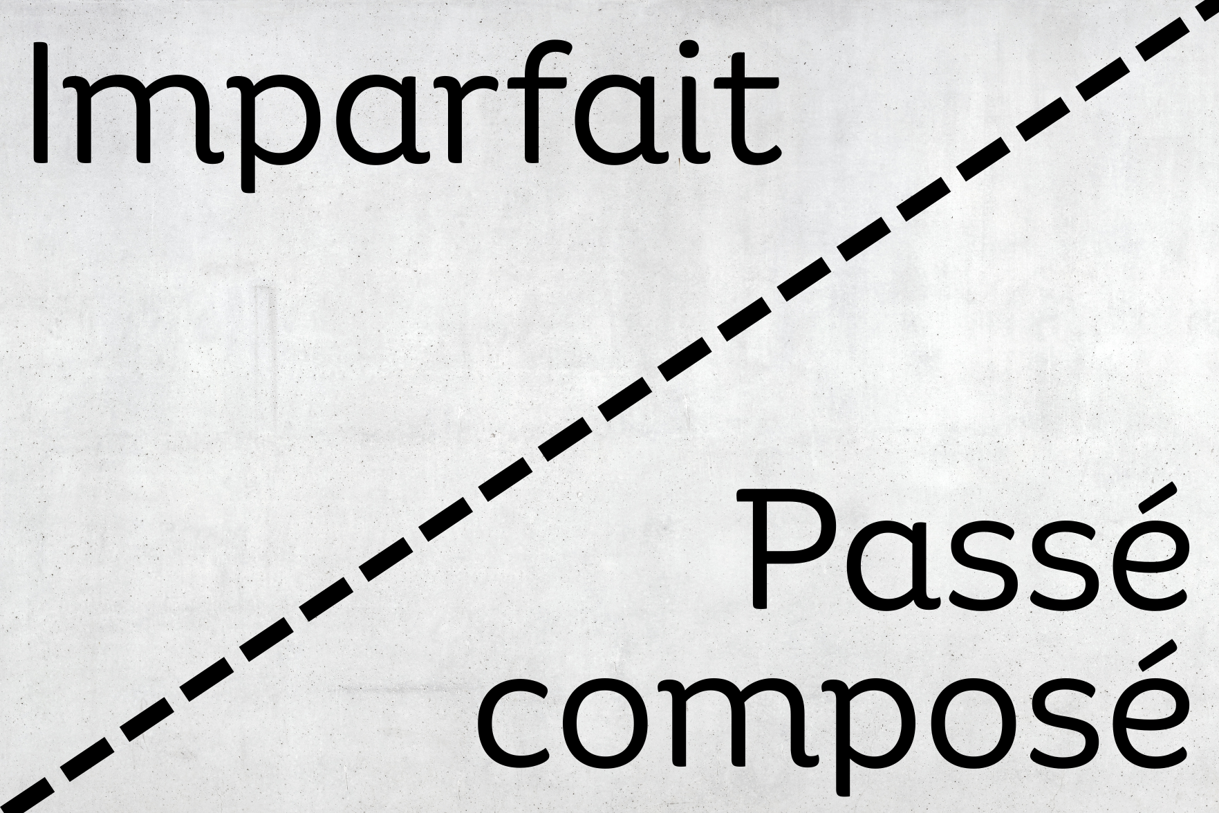 Imparfait and passé composé