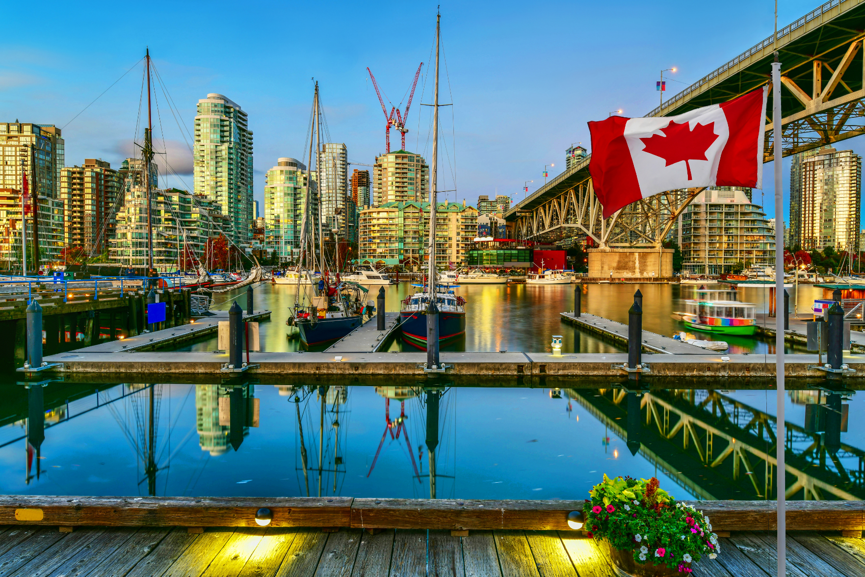 A harbour in Vancouver