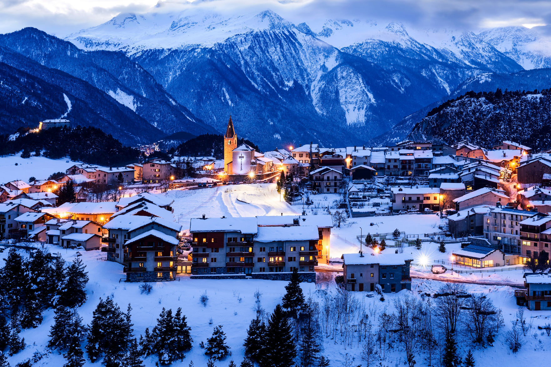 Aussois village