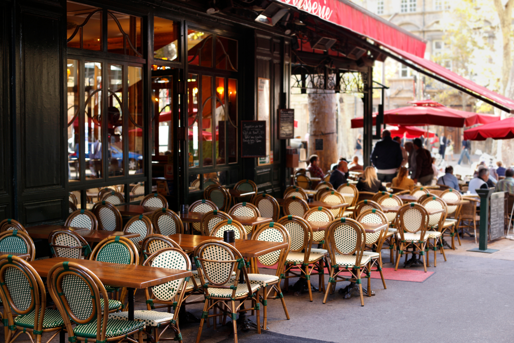 A Parisian bistro