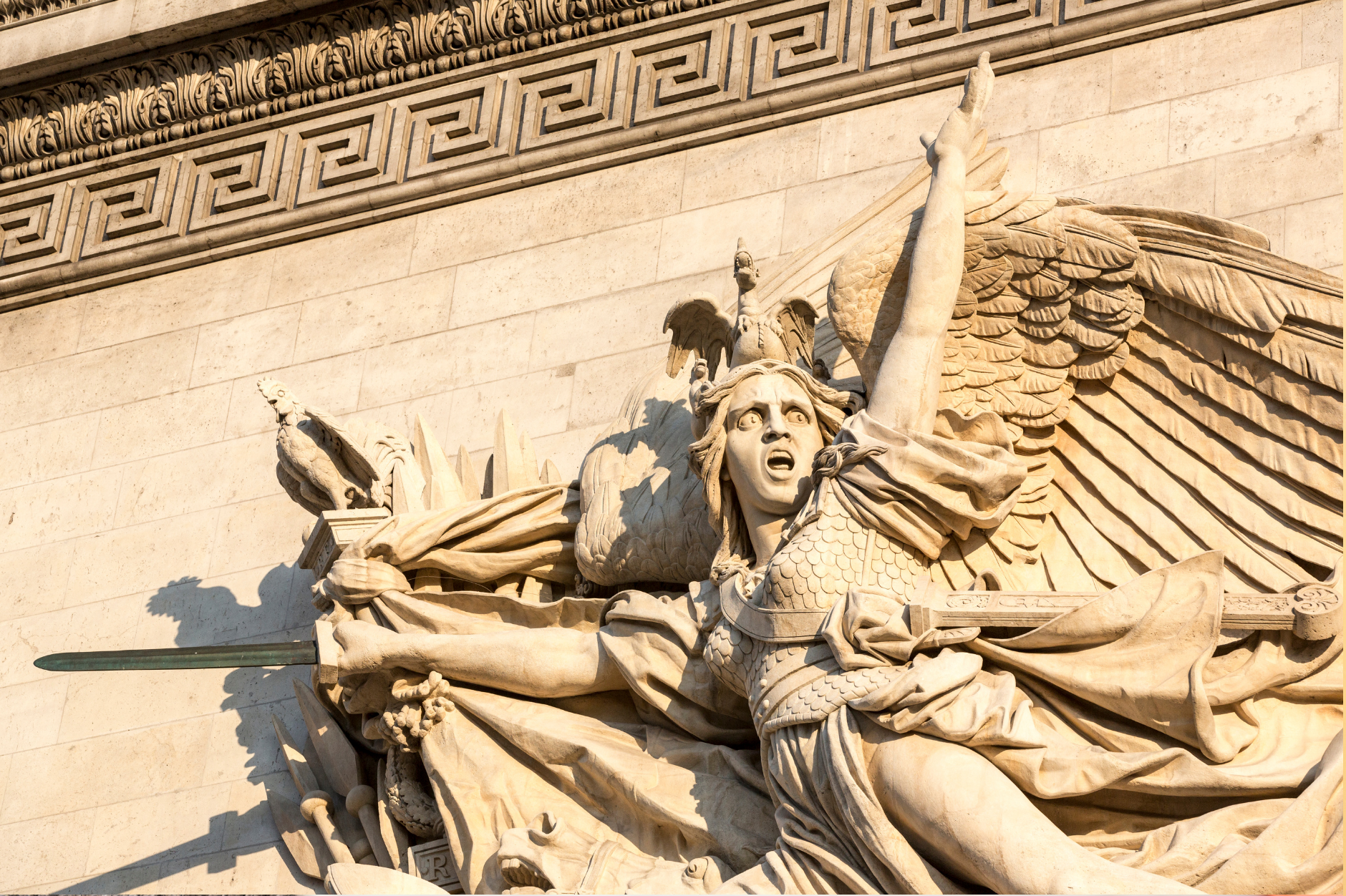 The Marseillaise relief on the Arc de Triomphe