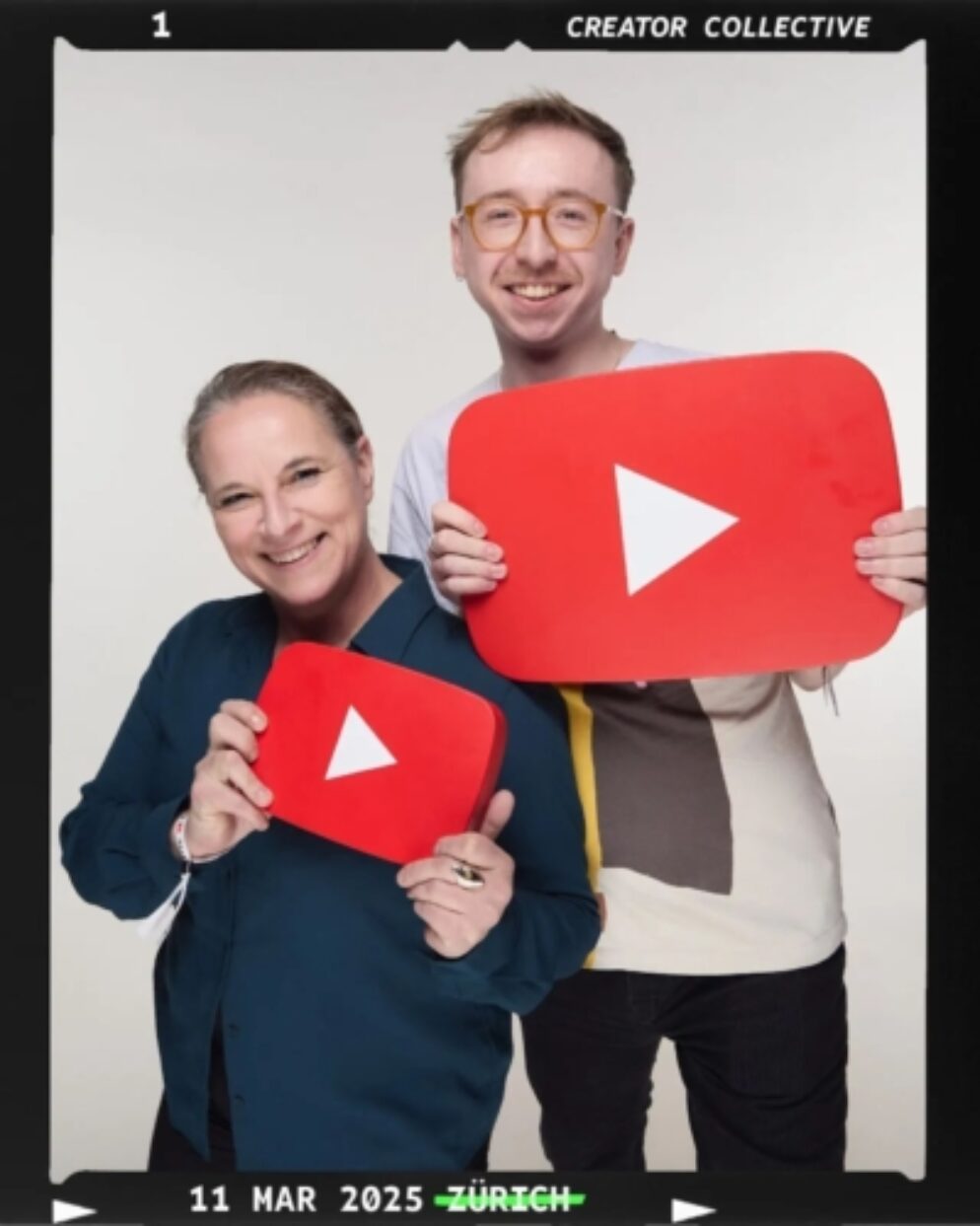 Alexa and Liam at the Zurich Creator Collective