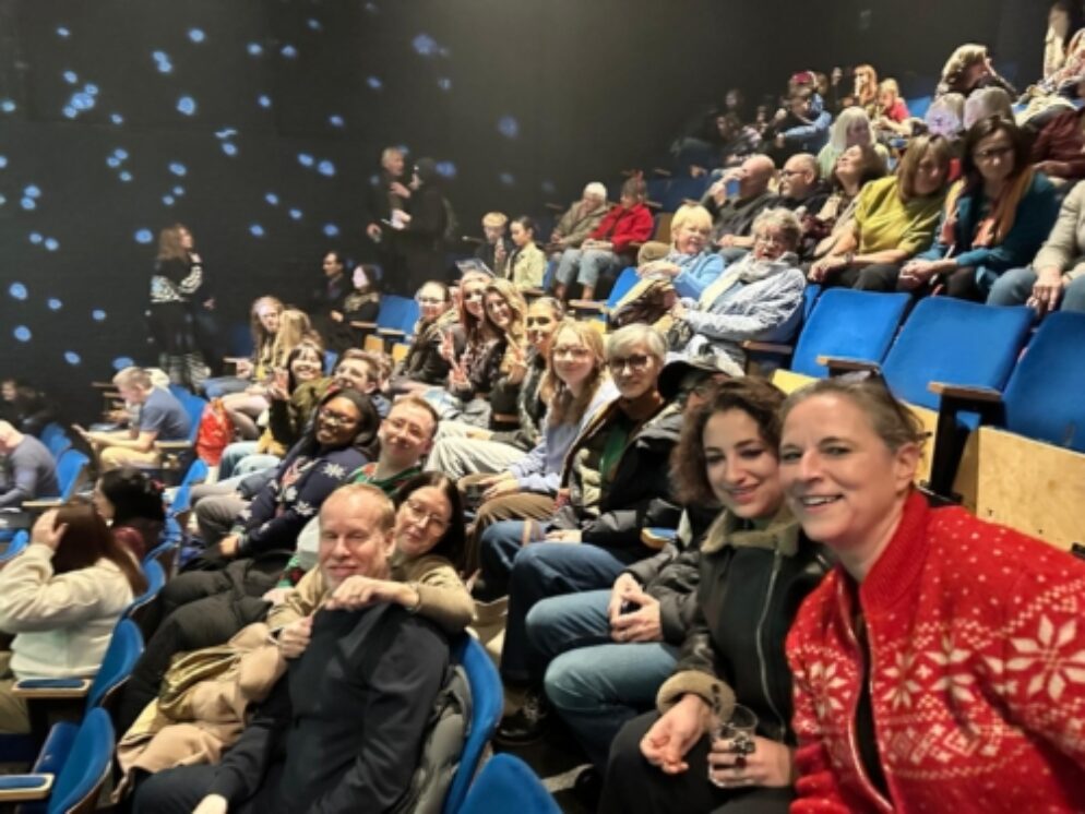 The team at the pantomime