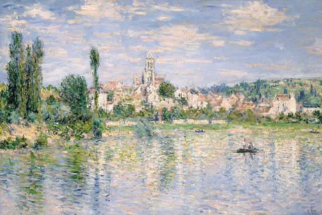 Vetheuil in summer, by Claude Monet