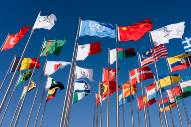 Flags of different countries