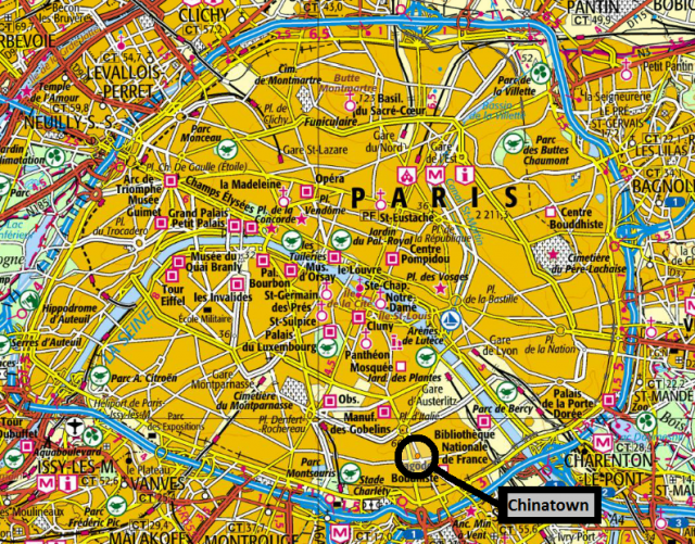 Carte Paris Position