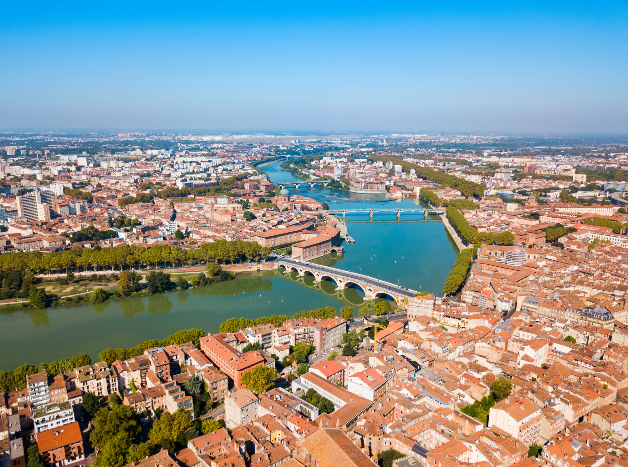 The red roofs of Toulouse