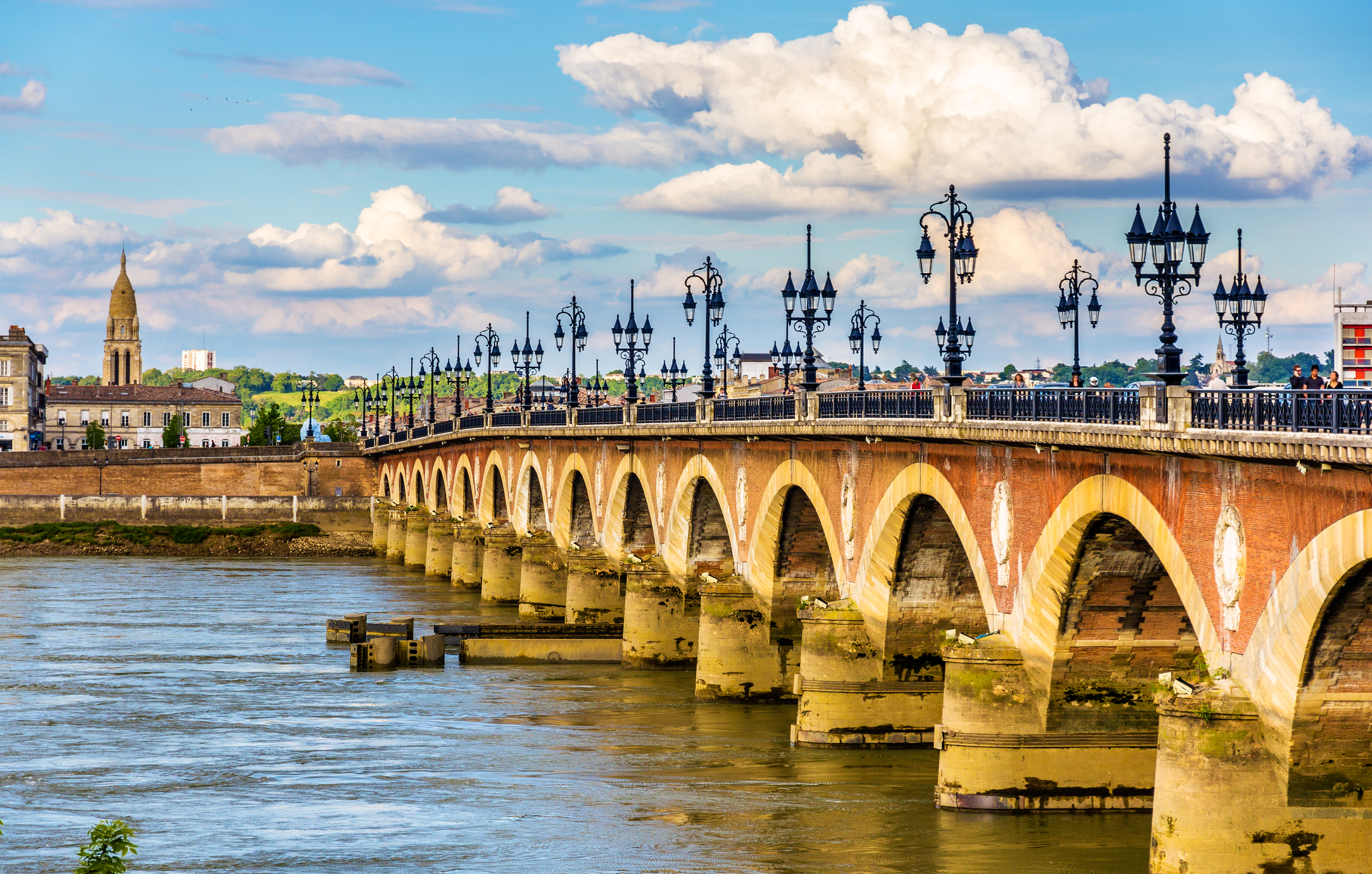 The Pont de Pierre in Bordeaux